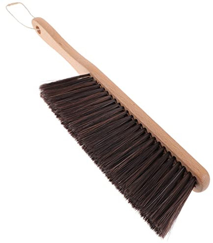 ERINGOGO Spazzola per Letti in Legno Manico Spazzola per Tappeti per Pulizia per Spolverare Divani e Coperte