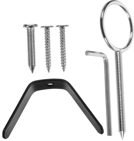 BESTYASH 1 Set Stable Spanish Ham Holder Rack Iron Ham Fixing Stand for Home Restaurant Use Set Reliable Kitchen Accessory for Efficient Drying and Display