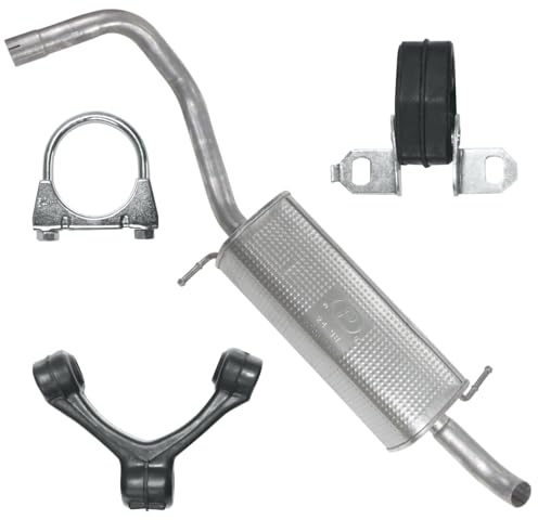 POLMOstrow Auspuff für Skoda Fabia 2 II 2010-2014 | Endtopf, Motoren: 1.2 TSI | Kombi