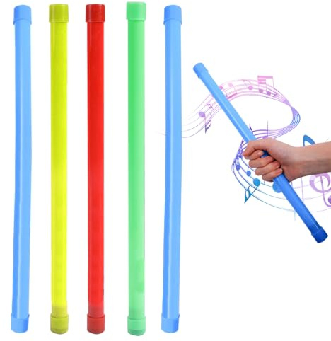 Juguete para hacer ruido, 5 tubos de gemidos de 15, 9 pulgadas, divertidos tubos de burbujas sensoriales para fiestas, tubo de gemidos