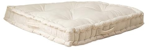 Großes Bodenkissen Für Erwachsene Rechter Sektor Tatami-Bodenkissen Dicker Erhöht Den Komfort Wohnzimmer Schlafzimmer Klassenzimmer Outdoor Yoga Meditation(White,70 * 70 * 10(27.5in) cm)