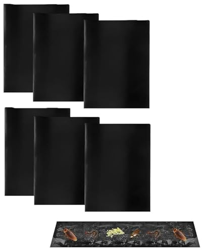 6 Super Sticky Trap Pads 60 * 27,5 cm klebrige Falle klebrig und einfach zu bedienen geeignet für Innen- und Außenbereiche Büros Gärten