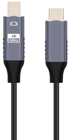 Gosera USB C to Mini Displayport Cable USB Type C for 3 to Mini DP Cord 4K Adapter Cable