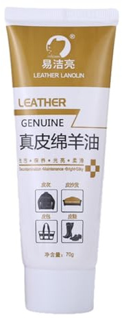 Leather Boot Conditioner – 70g Saddle Oil with Lanolin & Palm Wax | Softener & Cleaner for Extended Life | Premium Care Balm for Shoes Jackets Furniture