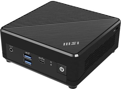 MSI Cubi N ADL S-098 Mini PC Intel N200 4GB DDR4 RAM 128GB SSD WiFi 5 BT5 Win11 Pro