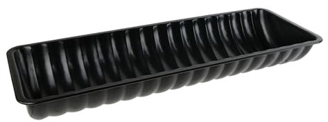 Lily cook KP5337 Moule à bûche Acier Noir 31,50 x 12 x 4,50 cm
