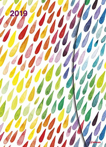 Watercolours 2019: Buchkalender Farben