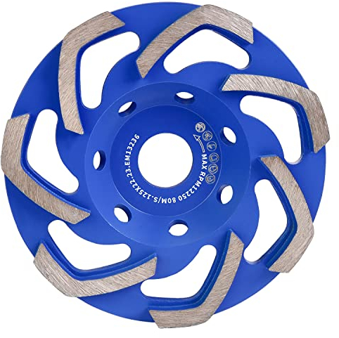 Diment Power DiamantSchleiftopf 125x22,23mm, beton schleifscheibe 125mm topfscheibe Granit Naturstein Mauerwerk Fliesenkleber