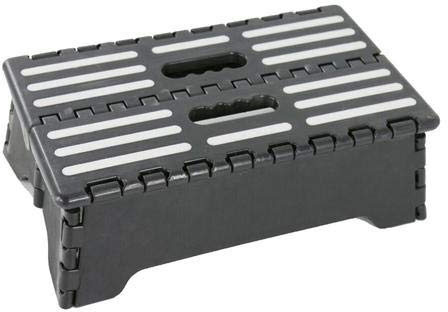 Linier Tragbarer Tritthocker für Senioren und Behinderte, rutschfeste Halbstufe für Treppen, Autos, Bett, Stuhl, Dusche, leichte Mobilität aus Polypropylen (PP)
