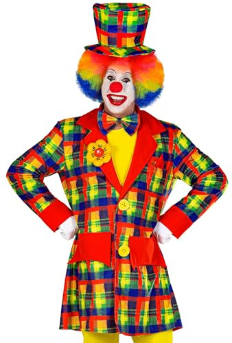 W WIDMANN MILANO Party Fashion - Capa de disfraz de payaso | Accesorios de disfraz para Carnaval, fiestas temáticas y eventos circenses