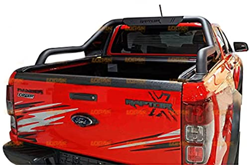 Ladekantenschutz kantenschutz für Ford Ranger 2012-2022 T6 T7 T8 Wildtrak Raptor XL XLT ABS Heckklappen Schutzleiste