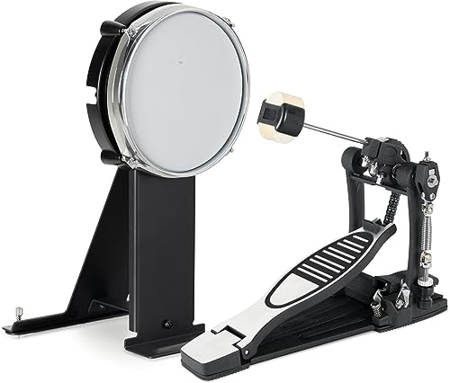 XDrum BDMP-08 8 Kick Pad mit Meshhead Set, Gewebe-Felle, Gewicht: 3 | Ideale Ergänzung zum XDrum DD-530 E-Drum-Set, Kompatibel mit Roland E-Drum Sets, Fell ist austauschbar, 2 ausfahrbare Dornen