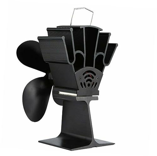 MOLUCKFU Ventilatore Da Caminetto Energia Termica Ventola Per Stufa Silenziosa Diffusore Di Aria Calda Per Caminetti e Legna e Efficiente Cfm