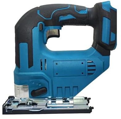 Sierra de calar eléctrica inalámbrica para batería de 21 V (no incluida), herramienta eficiente para carpintería para herramienta de corte recto curvado