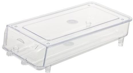 EXCEART 1pezzi Contenitore Per Uova in Plastica Coperchio Per Frigorifero Durevole e Resistente Al Freddo Per Mantenere Cibo Fresco