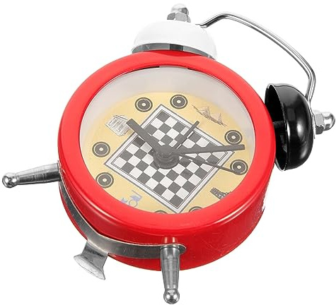 ZUNOXAZ Reloj Despertador Mini de Escritorio para Temporizador Compacto con Diseño Decorativo para Clases y Uso