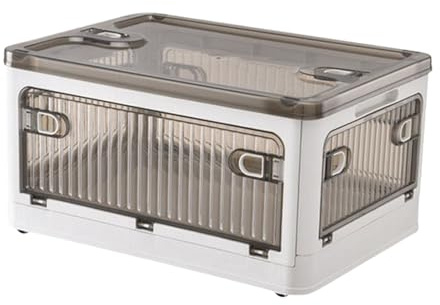 Generico Scatole di Archiviazione Pieghevoli | Cassette Organizzatrici Multiuso Piegevoli - Cubi Decorativi per Organizzazione Risparmio Spazio per Dispensa Cucina Bagno Camera da Letto