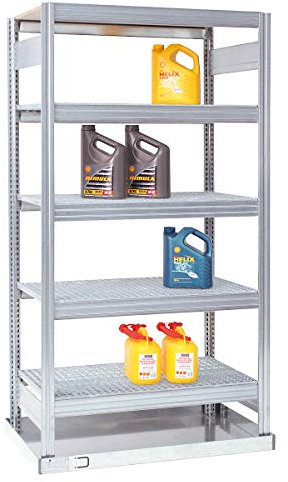 REGALWERK Umweltregal Bert | Anbauregal | HxBxT 2000 x 1005 x 600 mm