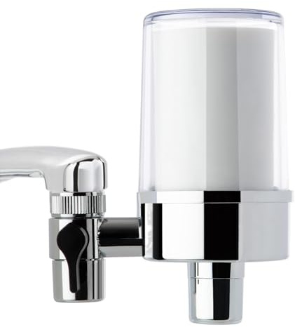 iSpring DF2-CL Filtre à Eau de Robinet pour Cuisine, Salle de Bain ou Évier de Camping-car, Longue Durée de Vie de 500 Gallons