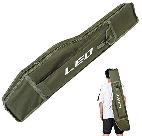 Lixa-da 1,2 Mt Angeln Tasche Klapp Angelrute Rollen Tasche Angelrute Angelgerät Fall Aufbewahrungstasche Reise Umhängetasche