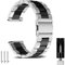 OTOPO Metallarmband Kompatibel Galaxy Watch 3 45mm/Galaxy Watch 46mm 2018/Gear S3 Frauen Männer, 22mm Edelstahl Uhrenarmband für Amazfit GTR 47mm/Huawei GT2 Pro/GT2e/Huawei Watch 3/3 Pro/ 4/4 Pro