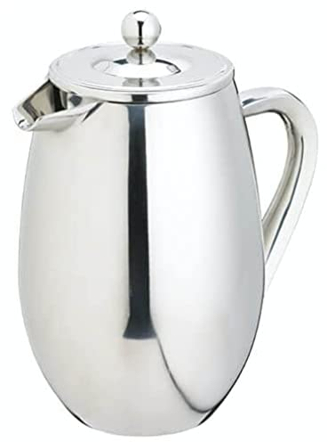 La Cafetière Cafetière isotherme à double paroi en acier inoxydable 8 tasses Argenté