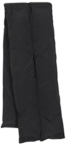 Expatrié Schal Damen Schwarz - Ginny - Einfarbiger Puffer Winterschal aus Nylon - Padded Damenschal im Pillow Design - Gefütterter Halsschutz für Herbst & Winter
