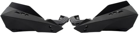 NKURTPC Protector Manos Moto Protector de Manos Universal para Motocicleta, Manillar de Carreras, Moto de Calle, Motocross, 125, 250 y 300(Black)