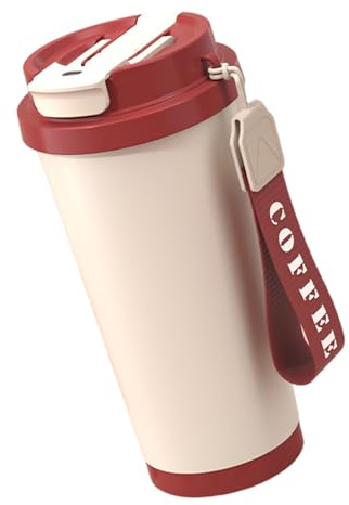 Botella de agua de acero inoxidable 316, taza de bebida de viaje, adecuada para actividades al aire libre y uso diario, taza de café