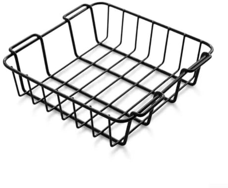 Jotekonoby Panier isotherme en maille d'acier inoxydable, séparateur de nourriture de camping, bac de rangement pour coffre à glace, accessoires de réfrigérateur pour camping-car, refroidisseur de
