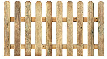 VALLA CLÁSICA DE MADERA PARA EXTERIOR (100cm X 180cm)
