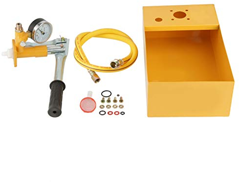 Pompe d'essai de pression manuelle 2.5Mpa, pompe d'essai durable de 25KG, 13ml / heure pour une lecture claire, à la mode et généreuse