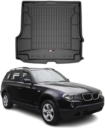 Kofferraumwanne Laderaumwanne kompatibel mit BMW X3 E83 2003-2010 OMAC Premium 3D Schwarz