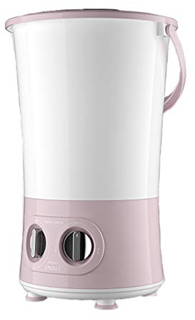 FHKBB Mini Lavatrice Lavatrice Portatile Compatta Lavanderia Vasca da Bagno Turbine Rotanti Automatiche Lavaggio,Piccola,Automatica,Silenziosa Rondella,Portatile,Rosa