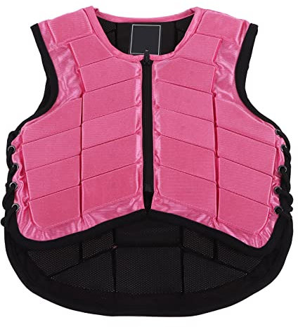 Gilet Equestre per Bambini,Gilet da Equitazione per Bambini Protezione per il Corpo da Equitazione per Bambini Protezione per il Corpo Gilet da Equitazione di Sicurezza Gilet da Equitazione(CM)