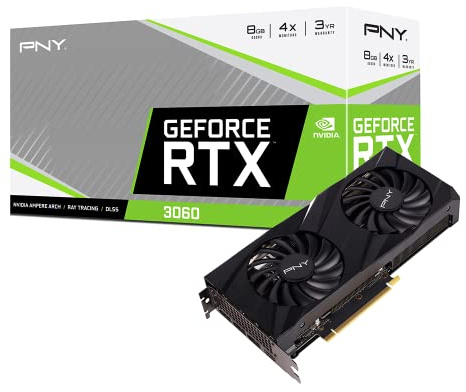 PNY GEFORCE RTX™ 3060 8GB VERTO Scheda grafica Dual Fan Edition