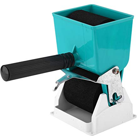Tragbare Leimauftragsrolle, 3in Handheld Kleberolle mit Flow Control Schalter, beschichtete Leimrolle Leimspender, Holzbearbeitung Leimrolle für Schreiner (3 Zoll mit Schaltersteuerungsfluss)