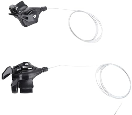 Quick Shifter 9 Speed Lever, 1 Pair Triple Speed Gear Shift Derailleur Left/Right Shifter (3x9 Speed)