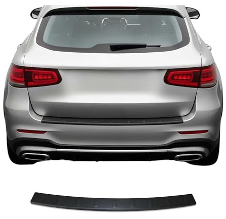 OMAC Ladekantenschutz für Mercedes GLC X253 2015-2022 Acryl matt schwarz | Stoßstangenschutz, fahrzeugspezifische Passform