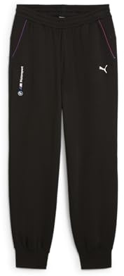 PUMA BMW M Motorsports Essentials+ Fleecebyxor, Svart, XXL, Pumasvart, XXL