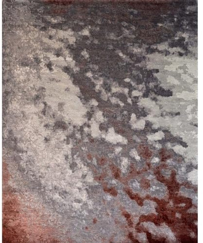 NINGBAI Teppich Läufer Wohnzimmer 40 x 170 cm Küchenläufer Flurläufer, Balkonteppiche, Teppichläufer Läufer Kaffee, Modern rutschfest Waschbar Dauerhaft Für Drinnen und Draußen Terrasse, B