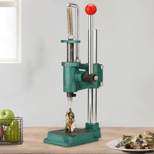 Eljeczt Ouvre-huîtres Réglable Outils Pour Fruits De Mer Pour Buffet Familial Et Hôtel Machine D'ouverture De Trou D'huîtres Manuelle En Acier Inoxydable Pour Huîtres Ouvertes Ormeau Crustacés