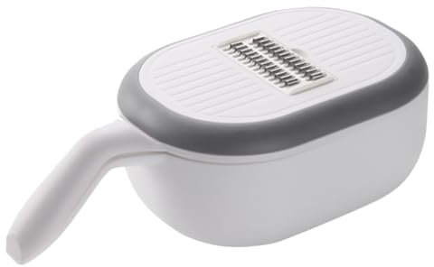 ABOOFAN 1Stk Gemüseschneider Zwiebelschneider Gemüsereibe Kartoffelschneider küchenhelfee aufschnittmaschine Obst Gemüsehobel Rostfreier Stahl Schneidemaschine Knoblauchpresse Splitter