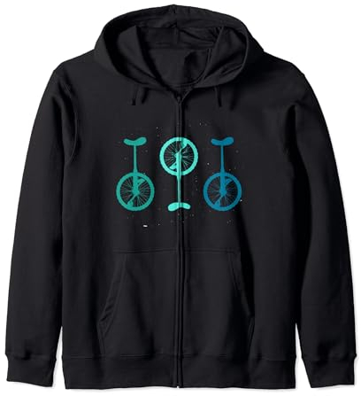 Fahrrad Einrad Einrad Kapuzenjacke