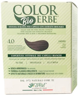 Colorerbe Tintura COLOR ERBE Bio Castano (4.0)
