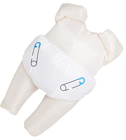 GALPADA Aufblasbares Kostüm Ganzkörperkostüm Performance-outfit Cartoon-kostüm Aus Hochwertigem Material Für Cosplay Geburtstagsfeiern Kindertage Bühnenauftritte Beige