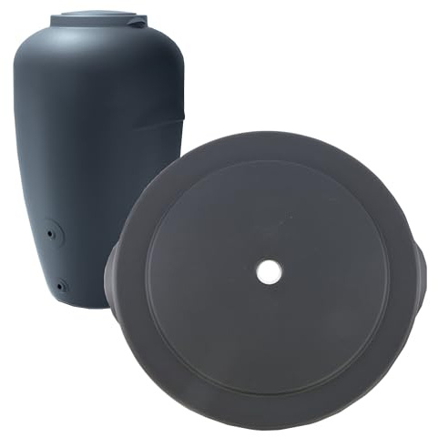 Abdeckung, Deckel Ø 42 cm für Prosperplast ICAN 440 Liter Regenwassertank, dichter Verschluss, Abdeckung für Wassertonne, Regenwasser, Ökologie, Gartengeräte, Anthrazit