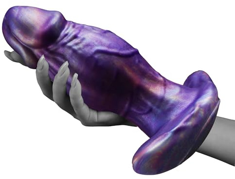 Fantasy Anal Plug für Männer aus Silikon, XXXL Buttplug | Extra große Form Analdehner für erfahrene Nutzer, Fantasy Dildo mit starker Dehnung und intensiver Füllung