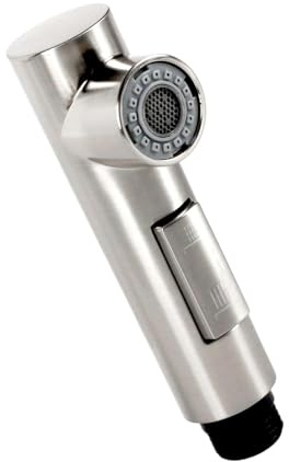 Dulynva Douchette Evier Cuisine Embout Robinet avec 2 Types de Jet Douchette Robinet Replacement Tête de Pulvérisateur de robinet en ABS G1/2 Universelle pour Salle de Bain de Cuisine Lavabo