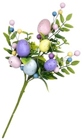 Generisch floreale per uova | decorazione con gambo, decorazione per uova, per composizioni floreali, come punto centrale per vasi e soggiorno